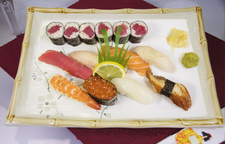 Menu - Sushi Sashimi Entrées | Akai Hana | Japan Marketplace